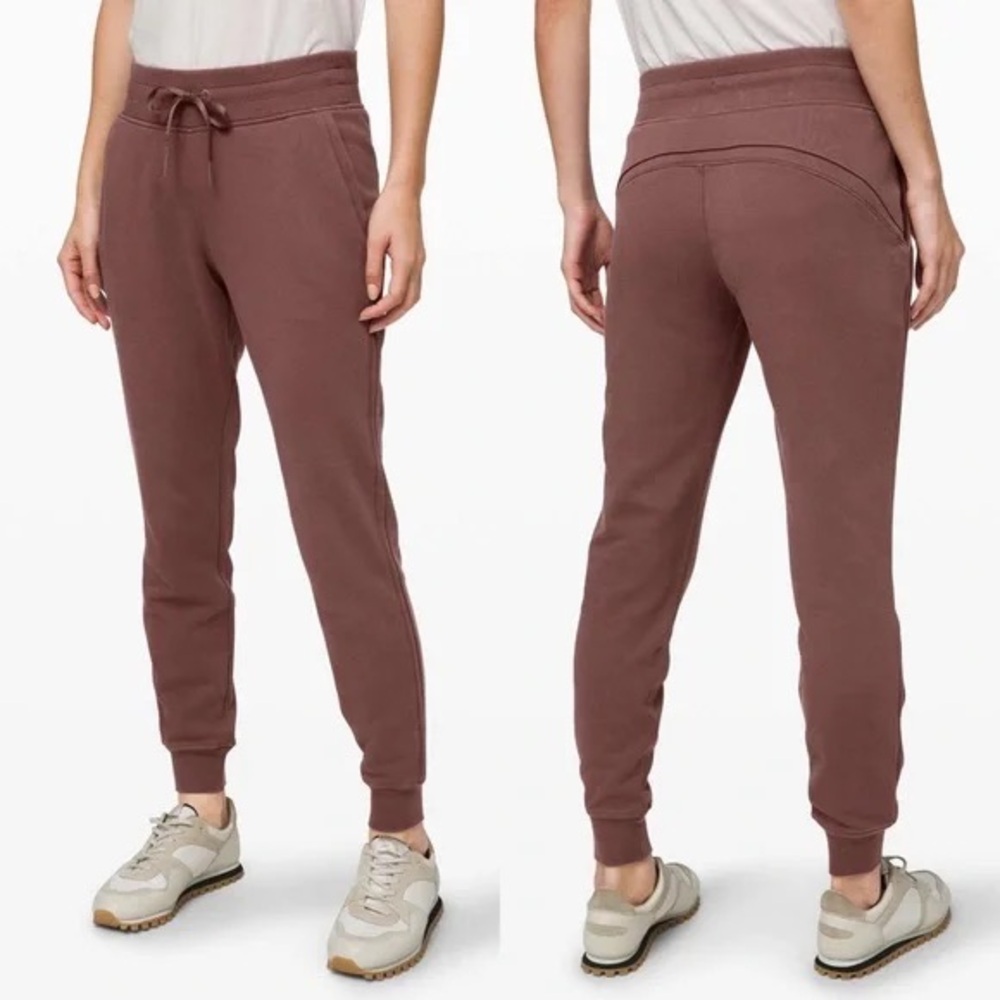 Lululemon Warm Down Jogger Antique Bark Size 2 NWOT!